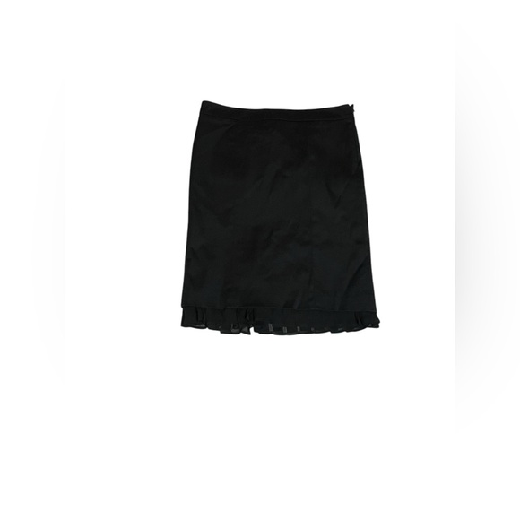 To The Max Black 2‎ Straight Skirt Pleated - Picture 1 of 16
